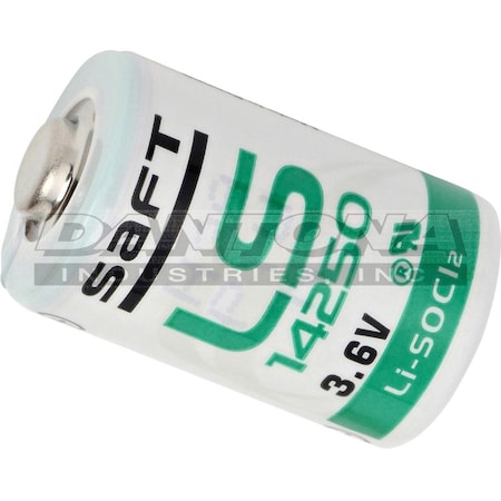 Dantona Dantona Battery - 1/2AA - 1200 mAh - 3.6 V DC - 1-/ Pack COMP-4-SAFT